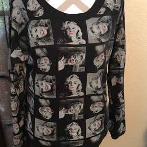 Marilyn Monroe Reversible Sweatshirt